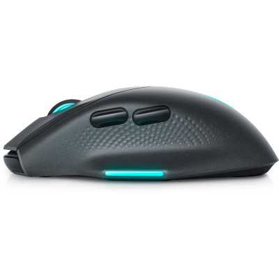 Dell Gaming Mouse AW620M Wired/Wireless, Dark Side of the Moon, Alienware Wireless Gaming Mouse