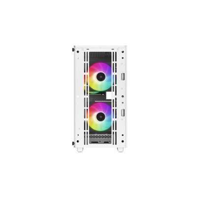 Deepcool ARGB Micro-ATX CASE CC360 White, Mini-ITX / Micro-ATX, 4, Power supply included No, 1x USB3.0, 1x USB2.0, 1x Audio, ABS