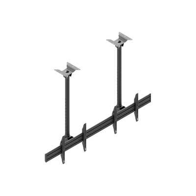 EDBAK Menu Board Ceiling Mount for Two Screens Ceiling mount, MBV2155-L, 50-57 ", Maximum weight (capacity) 140 kg, Black