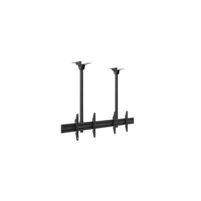 EDBAK Menu Board Ceiling Mount for Two Screens Ceiling mount, MBV2155-L, 50-57 ", Maximum weight (capacity) 140 kg, Black