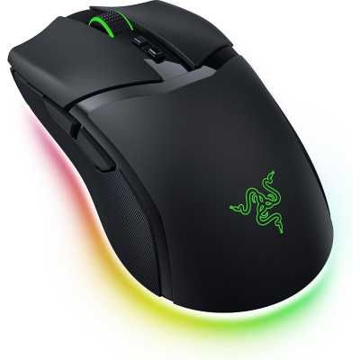 Razer Cobra Pro Gaming Mouse, RGB LED light, Optical, Black, Wireless (2.4GHz and Bluetooth), Wireless