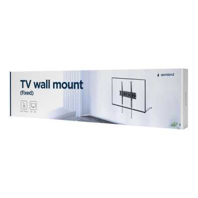 Gembird TV wall mount (fixed) WM-55F-02 32-55 ", Maximum weight (capacity) 40 kg, Black