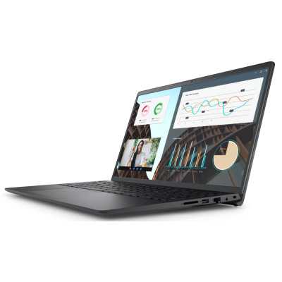 Dell Vostro 15 3530 Black, 15.6 ", WVA, FHD, 1920 x 1080, Anti-glare, Intel Core i5, i5-1335U, 8 GB, SSD 256 GB, Intel UHD Graph