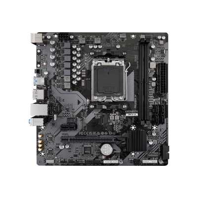 Gigabyte A620M H 1.0 M/B Processor family AMD, Processor socket AM5, DDR5 DIMM, Memory slots 2, Supported hard disk drive interf