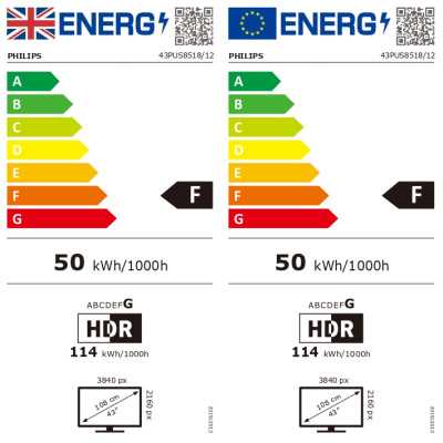 Philips 43PUS8518/12 43" (108 cm), Smart TV, Google TV, 4K UHD LED, 3840 x 2160, Wi-Fi, DVB-T/T2/T2-HD/C/S/S2