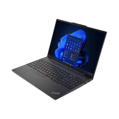 Lenovo ThinkPad E16 (Gen 1) Black, 16 ", IPS, WUXGA, 1920 x 1200, Anti-glare, Intel Core i7, i7-1355U, 16 GB, DDR4-3200, SSD 512