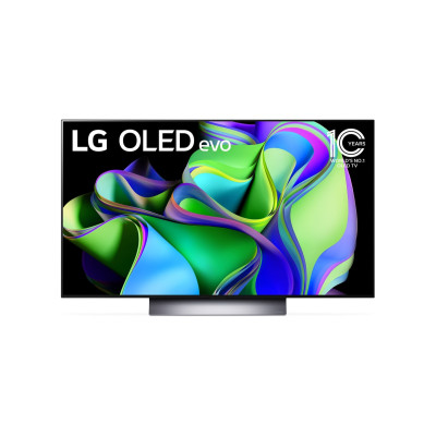 LG OLED48C31LA 48" (121 cm), Smart TV, WebOS 23, 4K UHD OLED, 3840 2160, Wi-Fi
