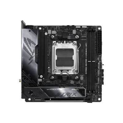 Asus ROG STRIX X670E-I GAMING WIFI Processor family AMD, Processor socket AM5, DDR5 DIMM, Memory slots 2, Supported hard disk dr