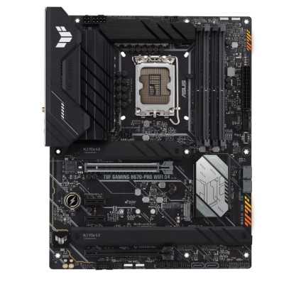 Asus TUF GAMING H670-PRO WIFI D4 Processor family Intel, Processor socket LGA1700, DDR4 DIMM, Memory slots 4, Supported hard dis