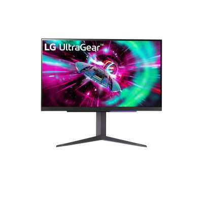 LG UltraGear UHD Gaming Monitor 27GR93U-B.AEU 27 ", IPS, UHD, 3840 x 2160, 16:9, 1 ms, 144 Hz, HDMI ports quantity 2