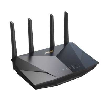 Asus Wireless WiFi 6 Dual Band Extendable Router RT-AX5400 802.11ax, 5400 Mbit/s, Ethernet LAN (RJ-45) ports 4, Antenna type Ext