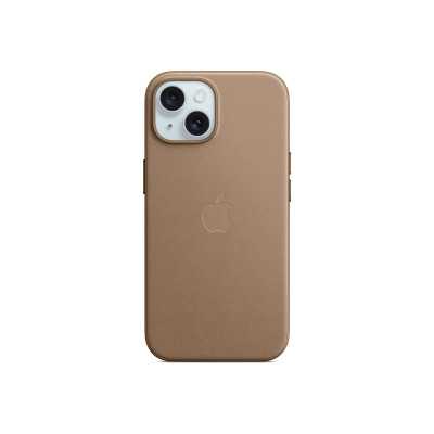 Apple iPhone 15 FineWoven Case with MagSafe - Taupe