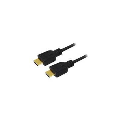 Logilink HDMI A male - HDMI A male, 1.4v 10 m, Black, connection cable