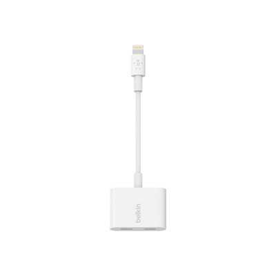 Belkin Lightning Audio + Charge RockStar Cable, 11.5 cm, White F8J198btWHT