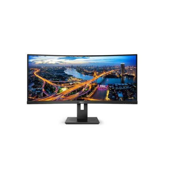 Philips Curved UltraWide 345B1C 34 col., VA, WQHD, 3440 x 1440, 21:9, 5 ms, 300 cd/m, juodas