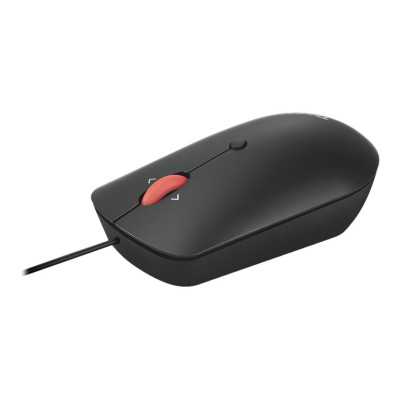 Lenovo ThinkPad USB-C Wired Compact Mouse Raven black, USB-C