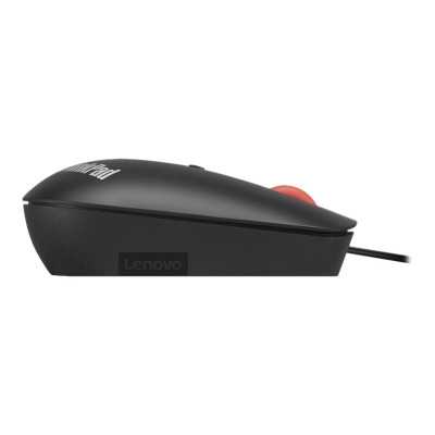 Lenovo ThinkPad USB-C Wired Compact Mouse Raven black, USB-C