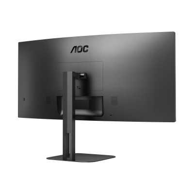 AOC Curved Monitor CU34V5C/BK 34 ", VA, WQHD, 3440 x 1440, 21:9, 4 ms, 300 cd/m , HDMI ports quantity 1, 100 Hz