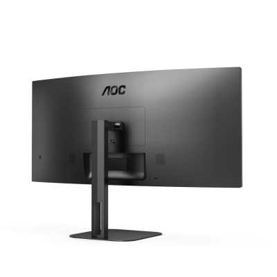 AOC Curved Monitor CU34V5C/BK 34 ", VA, WQHD, 3440 x 1440, 21:9, 4 ms, 300 cd/m , HDMI ports quantity 1, 100 Hz