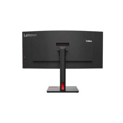 Lenovo ThinkVision T34w-30 34 ", VA, 3440 x 1440, 21:9, 4 ms, 350 cd/m , Black, 1x Thunderbolt 4 In, 1x Thunderbolt 4 Out, 4x US