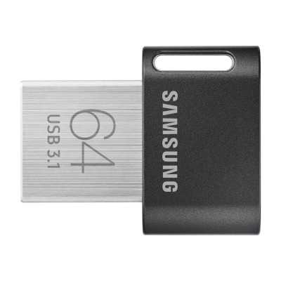 Samsung FIT Plus MUF-64AB/APC 64 GB, USB 3.1, Black/Silver