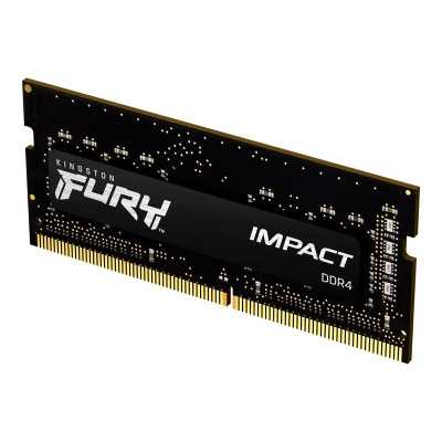 Kingston Fury Impact 16 GB, SODIMM, 3200 MHz, Notebook, Registered No, ECC No, 2x8 GB