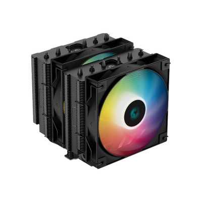 Deepcool CPU Cooler AG620 BK ARGB Black, Intel, AMD