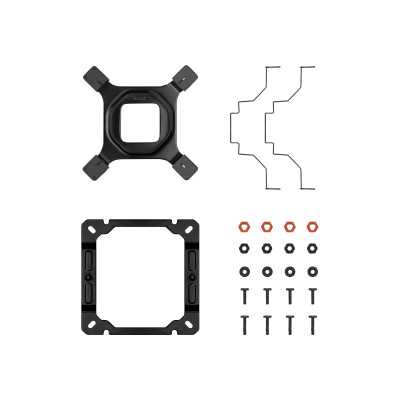 Deepcool CPU Air Cooler AK400 Zero Dark Intel, AMD