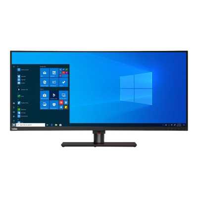 Lenovo ThinkVision P40w-20 39.7 ", IPS, WUHD, 21:9, 4 ms, 300 cd/m , Black, 75 Hz, 1x Thunderbolt 4 cable (40Gbps), DisplayPorts