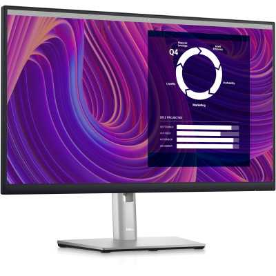 Dell Monitor P2423D 23.8 ", IPS, QHD, 2560 x 1440, 16:9, 5 ms, 300 cd/m , Black, 60 Hz, HDMI ports quantity 1