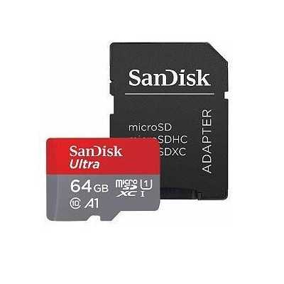 MEMORY MICRO SDXC 64GB UHS-I/W/A SDSQUAB-064G-GN6MA SANDISK