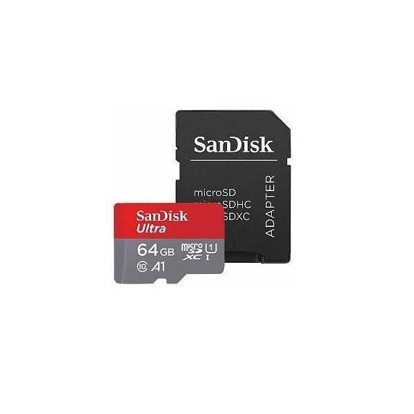 MEMORY MICRO SDXC 64GB UHS-I/W/A SDSQUAB-064G-GN6MA SMANDIS