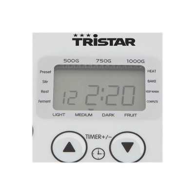 Tristar Bread Maker BM-4586 White, 550 W, Number of programs 19,