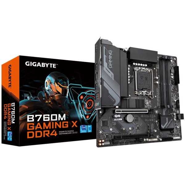 Pagrindinė plokštė|GIGABITAS| Intel B760 Express|LGA1700|Micro-ATX|Atmintis DDR4|Atminties lizdai 4|1xPCI-Express 3.0 16x|1xPCI-