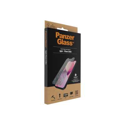 PanzerGlass Clear Screen Protector, Apple, iPhone 13 Mini, Tempered glass