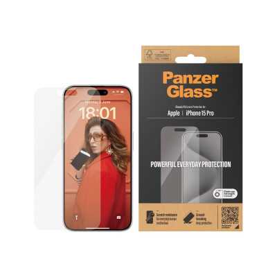 PanzerGlass Screen Protector iPhone 2023 6.1 Pro | Classic Fit