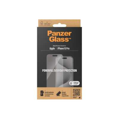 PanzerGlass Screen Protector iPhone 2023 6.1 Pro | Classic Fit