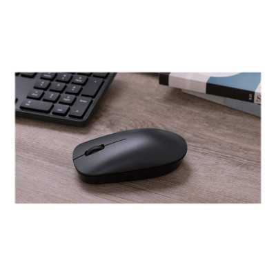 Xiaomi Wireless Mouse Lite USB Type-A, Optical mouse, Grey/Black