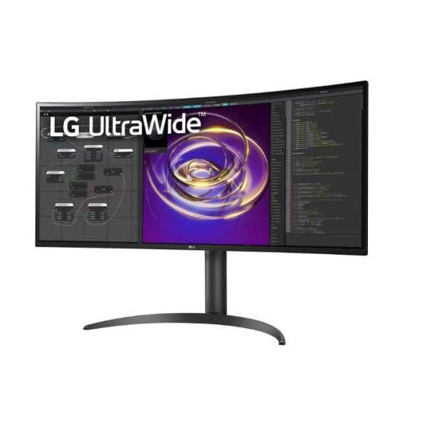 LCD monitorius| LG |34WP85CP-B|34"|Išlenktas/21 : 9|Skydas IPS|3440x1440|21:9|5 ms|Garsiakalbiai|Pakreiptas|34WP85CP-B