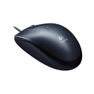 MOUSE USB OPTICAL M100/BLACK 910-005003 LOGITECH