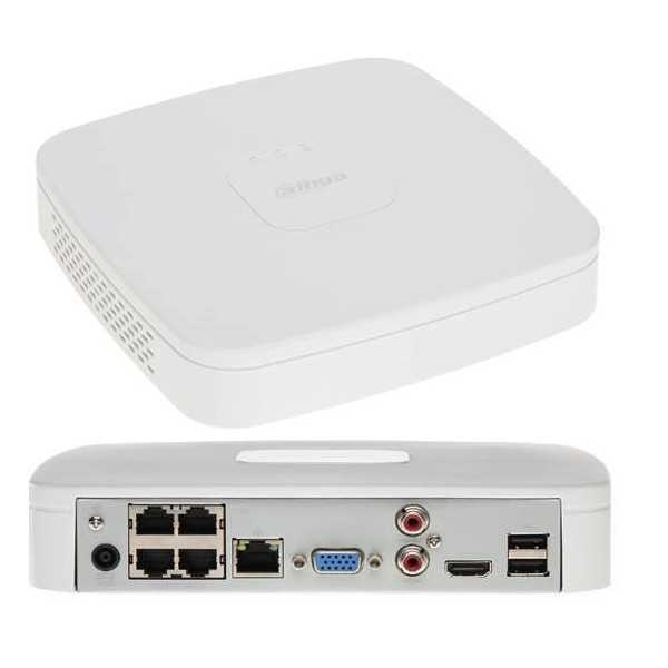 NET VIDEO RECORDER 4CH 4POE/NVR4104-P-EI DAHUA