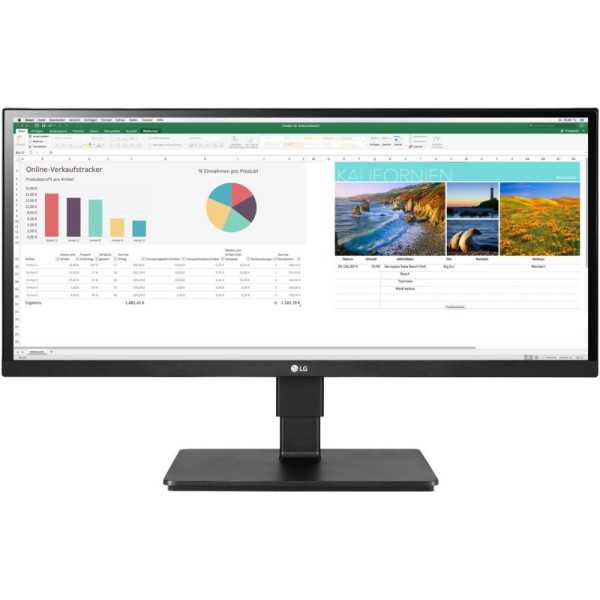 LCD monitorius| LG |29BN650-B|29"|21 : 9|Skydas IPS|2560x1080|21:9|75Hz|5 ms|Garsiakalbiai|Pasukimas|Reguliuojamas aukštis|Pakre