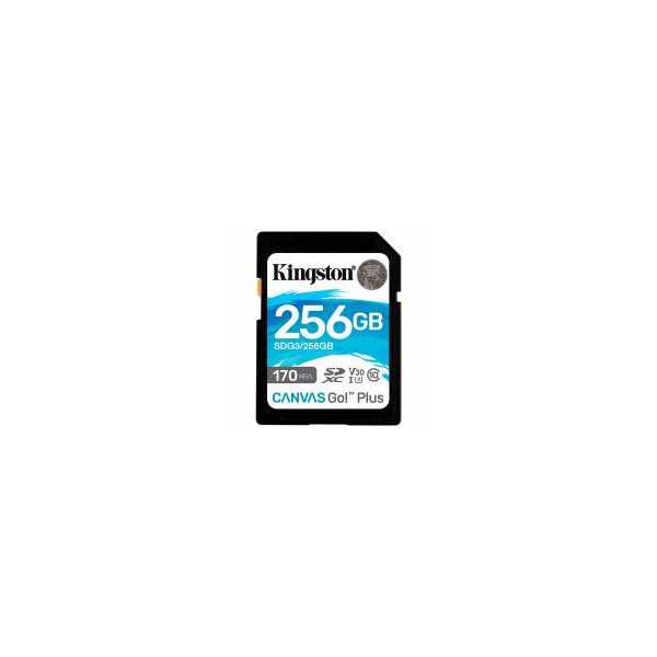 MEMORY SDXC 256 GB UHS-I / SDG3 / 256 GB KINGSTON