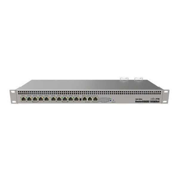 NET ROUTER 10/100/1000M 13PORT/DUDE RB1100DX4 MIKROTIK