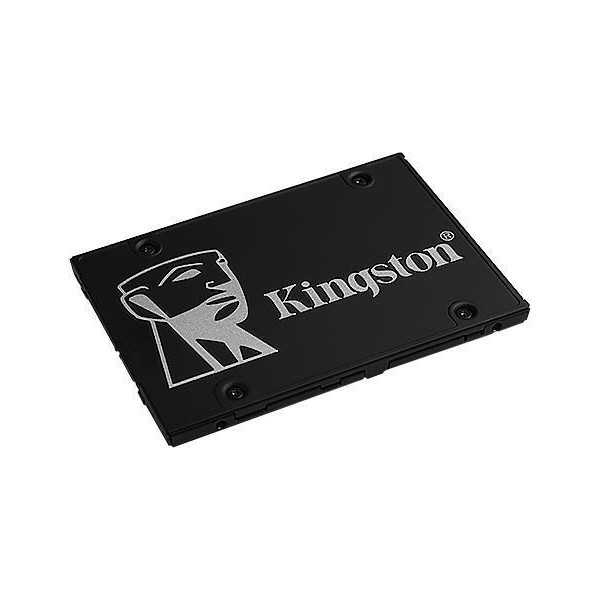 SSD|KINGSTON|KC600|1TB|SATA 3.0|TLC|Rašymo greitis 520 MB/sek|Nuskaitymo greitis 550 MB/sek|2,5"|TBW 600 TB |MTBF 1000000 valand