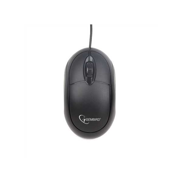 Gembird MUS-U-01 Wired Optical USB mouse Black