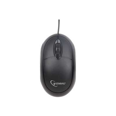 Gembird MUS-U-01 Wired Optical USB mouse Black