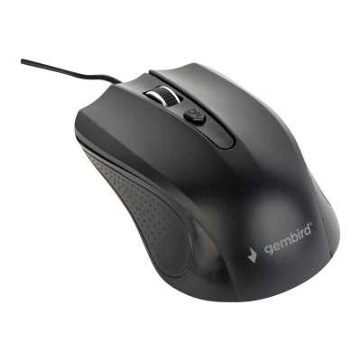 Gembird MUS-4B-01 Optical Mouse Black USB