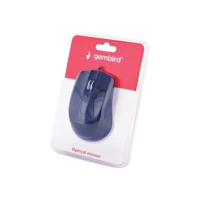 Gembird MUS-4B-01 Optical Mouse Black USB