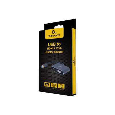 Cablexpert USB display adapter A-USB3-HDMIVGA-01 0.15 m